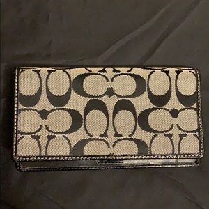 Coach CheckBook Cover